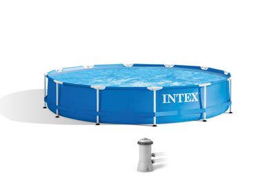Bazén Intex® Metal Frame 28212, filter, pumpa, 3,66x0,76 m