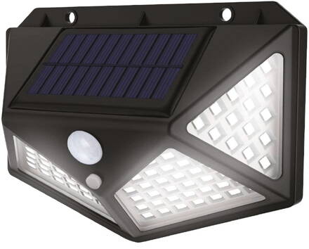 Svietidlo solárne Strend Pro,  13x5x9,5 cm SL6250, 100x LED, senzor pohybu, 200 lumenov