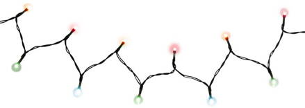 Reťaz MagicHome Vianoce Ceibo, 96 LED multicolor, 8 funkcií, časovač, 3xAA, exteriér, L-7 m
