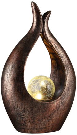 Dekorácia Strend Pro Garden, Namaste, solárna, 17,2x9,5x29 cm