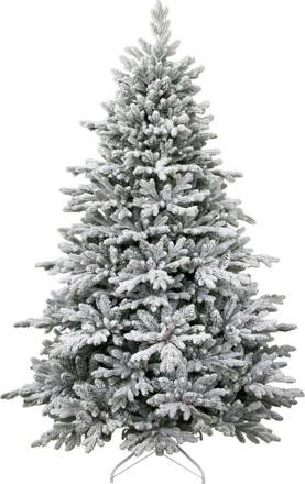Stromček MagicHome Vianoce Frosty, zasnežený, 3D+2D, extra hustý, 150 cm