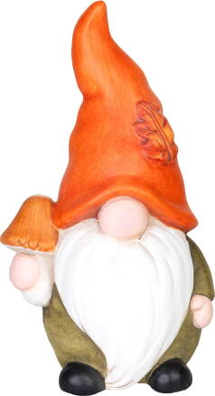 Dekorácia MagicHome Nature, Trpaslík, terakota, 8,6x10,7x19 cm