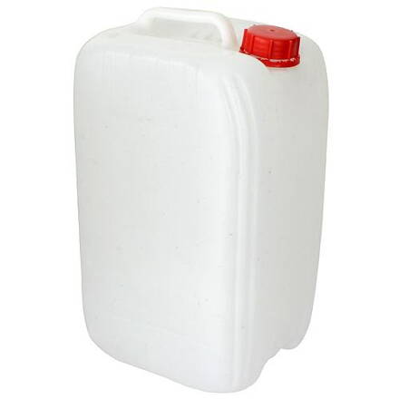 Kanister JPP KE-25, biely, Euro, HDPE
