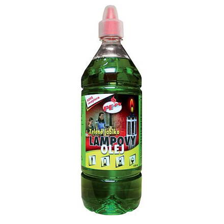 Olej PE-PO, lampový, Zelené jablko, 1 lit