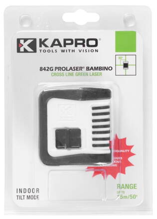 Laser KAPRO® 842 Prolaser® Bambino, Cross, GreenBeam