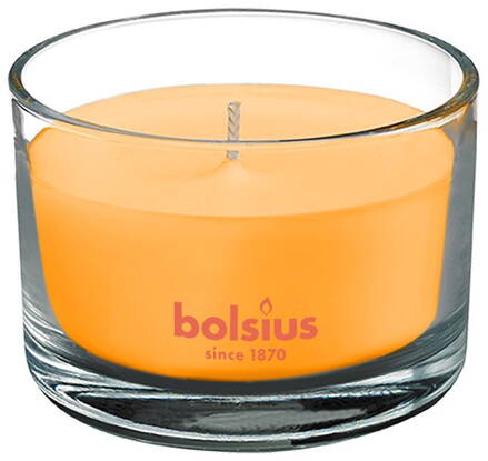 Sviečka bolsius Jar True Scents 63/90 mm, mango