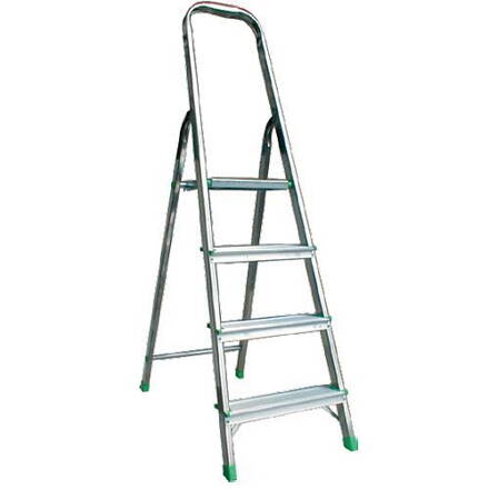 Schodky ALW 8 priečkové, červené