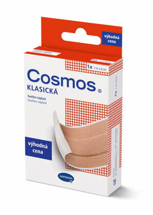 Náplasť Cosmos klasická textilná 1m x 6cm Náplasť Cosmos klasická textilná 1m x 6cm