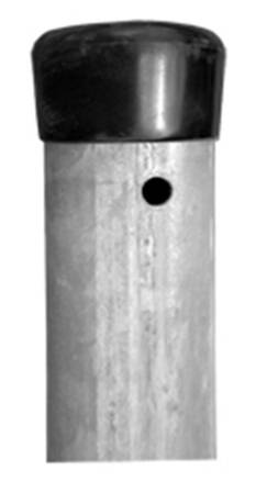 Stĺpik Strend Pro METALTEC ZN, okrúhly, čiapočka, 48/1,25/1500 mm