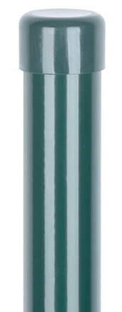 Stlpik METALTEC 38/1750/1,25 mm, zelený, RAL6005, Zn+PVC, čiapočka