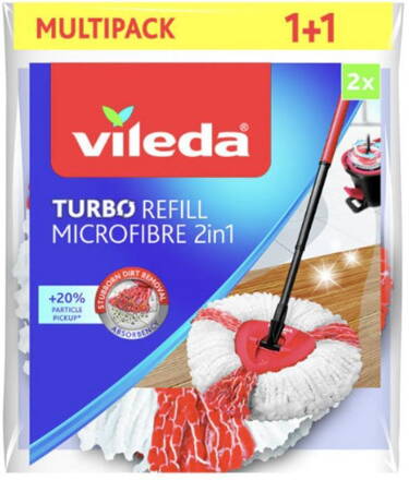 Náhrada na mop Vileda TURBO 2v1, 1+1 zadarmo