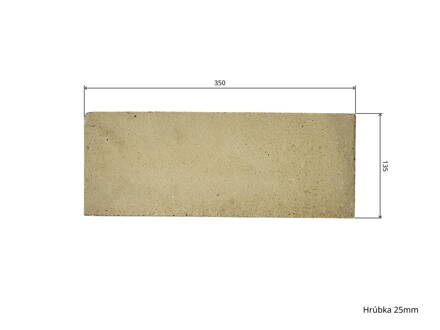 Šamot 35 x 13,5 x 2,5