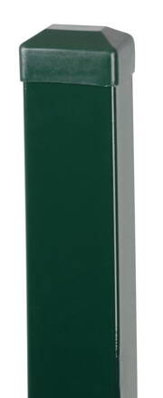 Stlpik EUROSTANDARD 2400/60x40/1,50 mm, zelený, RAL6005, Zn+PVC, čiapočka