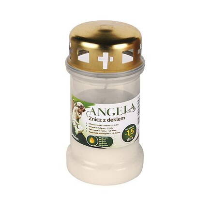 Napln bolsius Angela 36HD biela, 390x067 mm, olej