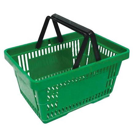 Kosik Shopper, 20 lit, zelený GREEN