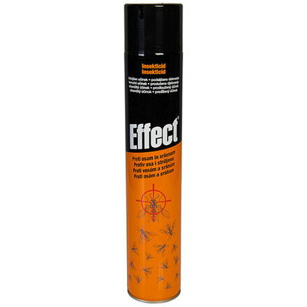 Insekticid Effect® Aerosol na osy a sršne, 750 ml