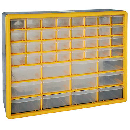 Organizer STREND PRO SBx3045-D, 44 zásuvkový, 500x160x390 mm, max. 28 kg