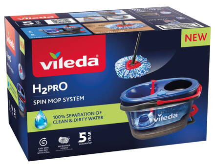 Mop Vileda H2Pro, rotačný, strapcový Mop Vileda H2Pro, rotačný, strapcový