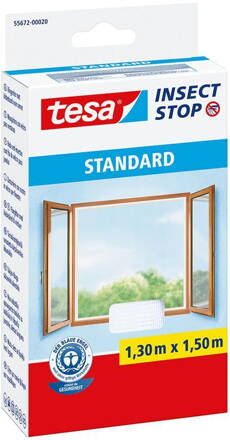 Sieť tesa® Standard, proti hmyzu, biela, 1500 mm, L-1,5 m