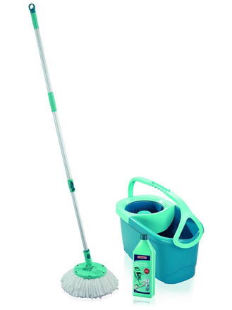 Súprava upratovacia LEIFHEIT 55414 Rotation Disc Mop Ergo + Power cleaner, mop + vedro