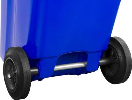 Nadoba MGB 120 lit, plast, modrá 5002, HDPE, na odpad