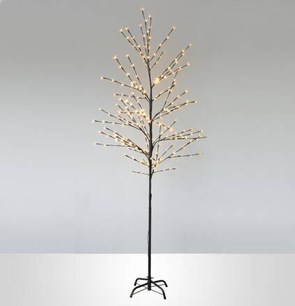Strom MagicHome Cherry Tree,192 LED teplá biela, jednoduché svietenie, 230 V, 50 Hz, IP44, exteriér,