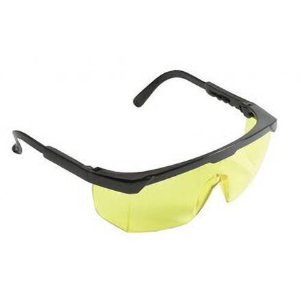 Okuliare Safetyco B507, žlté, ochranné