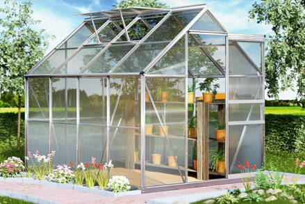 Skleník Strend Pro Greenhouse, Alu, PC 6 mm, 250x190x195 cm