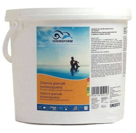 Granulat Chemoform, chlórový, rýchlorozpustný, 3 kg