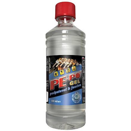 Podpaľovač PE-PO®, gélový, 0500 ml