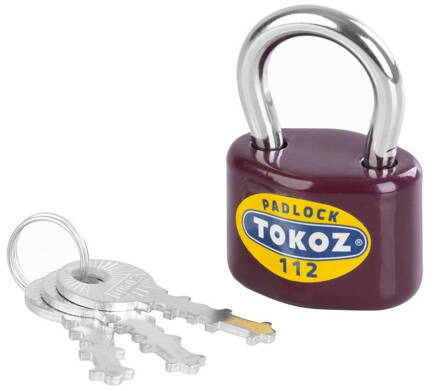Zamok Tokoz 112/45, visiaci, 3 kľúče