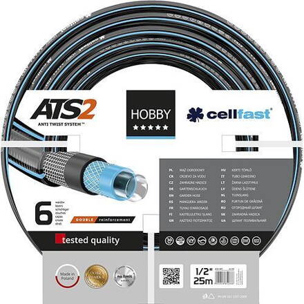 X Hadica Cellfast Hobby ATS2™ 1", L-25 m, záhradná