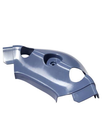 MSpa SS25 F-TR062W/F-OS063W Rohový dekoratívny plast, perleťovo modrá farba