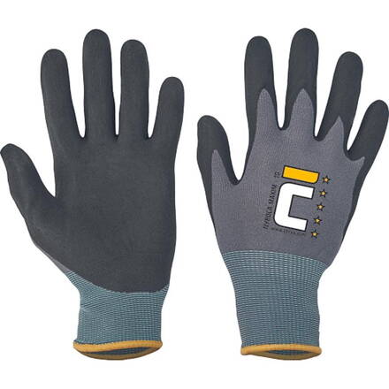 Rukavice fh® NYROCA MAXIM 10, kombinované, nylon/lycra