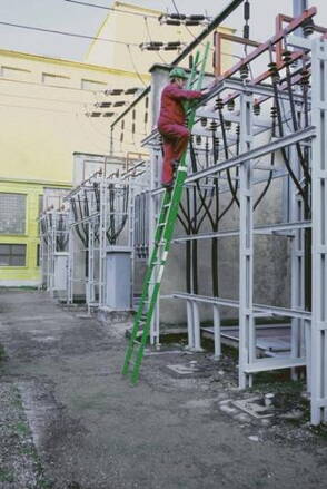 Rebrik ALVE 5240, 2x14, laminátový, výsuvný, 7,34 m