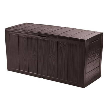 Box Keter® SHERWOOD 270L, hnedá, 117x45x57,5 cm, úložný