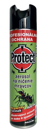 Sprej PROTECT, aerosol,  na ničenie mravcov, 400ml,