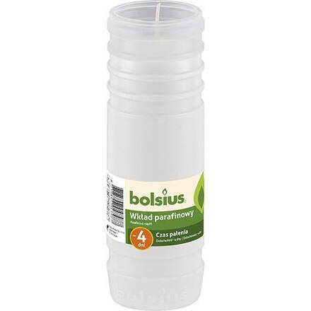 Napln bolsius Gravelight 4D, 296x057 mm, 86 h, 287 g, parafín