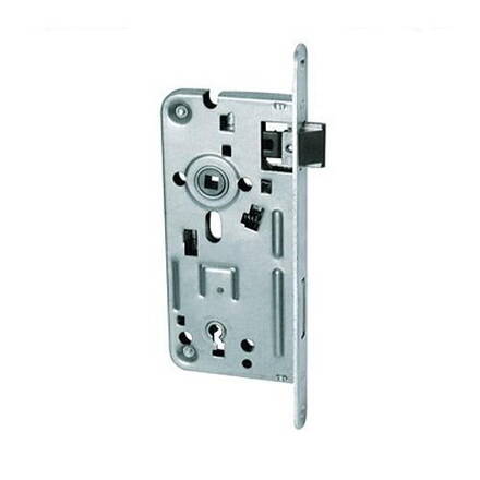 Zamok TESLA K8090 Ľ Zn, 90/50/80, dózický, zadlabací