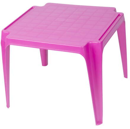 Stôl TAVOLO BABY Pink, ružový, 55x50x44cm