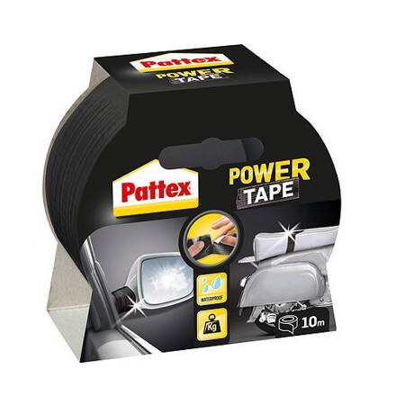 Paska Pattex® Power Tape, 50 mm, L-10 m, čierna