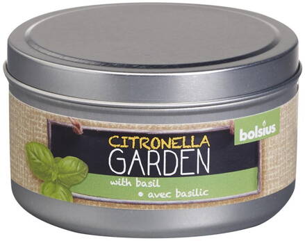 Sviecka bolsius Jar Citronella, bazalka