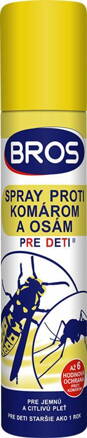 Sprej Bros, pre deti, proti komárom a osám 120/90ml