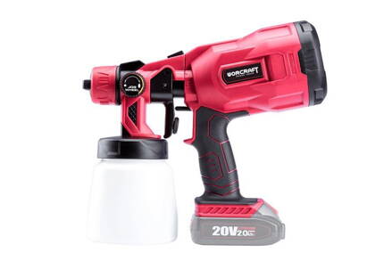 Pistol Worcraft CSG-S20Li, 20V Li-Ion, 700 ml, striekacia