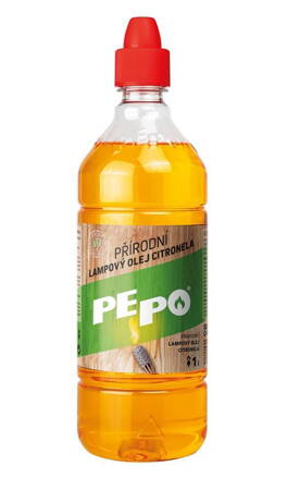 Olej PE-PO®, prírodný lampový, 1 lit, Citronela