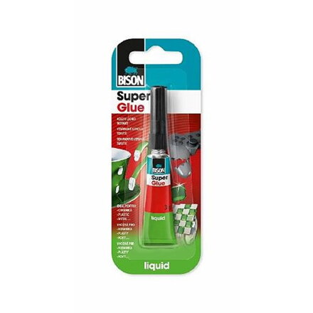 Lepidlo Bison Super Glue Liquid, 3 g