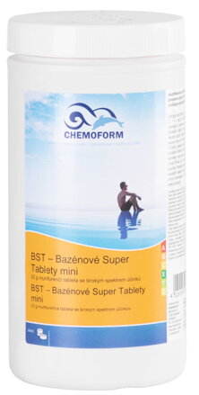 Tableta Chemoform 0508, 20 g, multifunkčná, pomalorozpustná, bal. 1 kg
