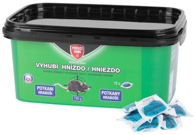 RODICUM extra, návnada, proti potkanom a hrabošom, 720 g