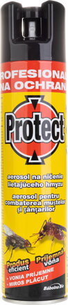 Sprej PROTECT, aerosol, na ničenie lietajúceho hmyzu, 400 ml