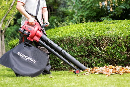 SET Fukár Worcraft CLBV-S40Li ShareSYS, na lístie, 230 km/h, 2x20V, 45 lit., 2x akumulátor CLB-20V-4.0, 1x nabíjačka CLC-20V-4.5D